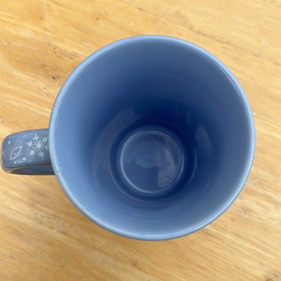 Eeyore Coffee Mug Disney Store Original Winnie The Pooh Winter Texture Snowflake - Picture 6 of 7